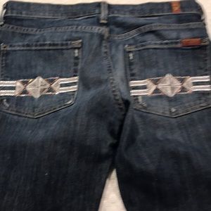 Seven of all mankind women’s jeans straight leg 27